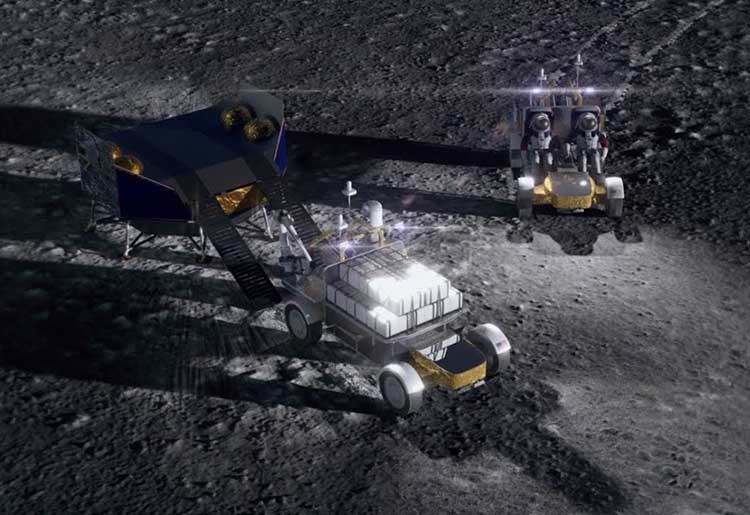 Michelin продемонстрировали прототип шин для новой лунной миссии